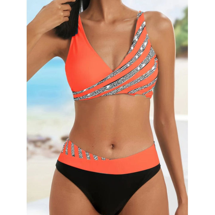 Zoe | Printed Halter Swimsuit