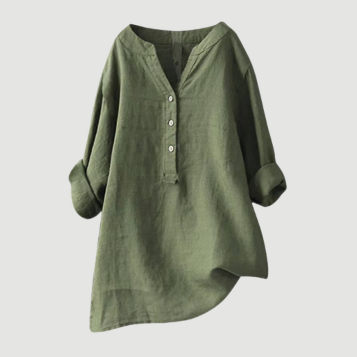 Lily | Linen Tunic Top