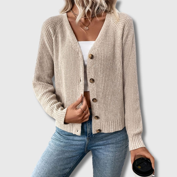 Zoe - Women's Limited Edition Elegant Button-Down Cardigan