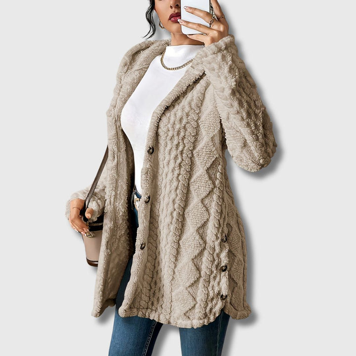 Élodie - Women's Hooded Teddy Coat Limited Edition