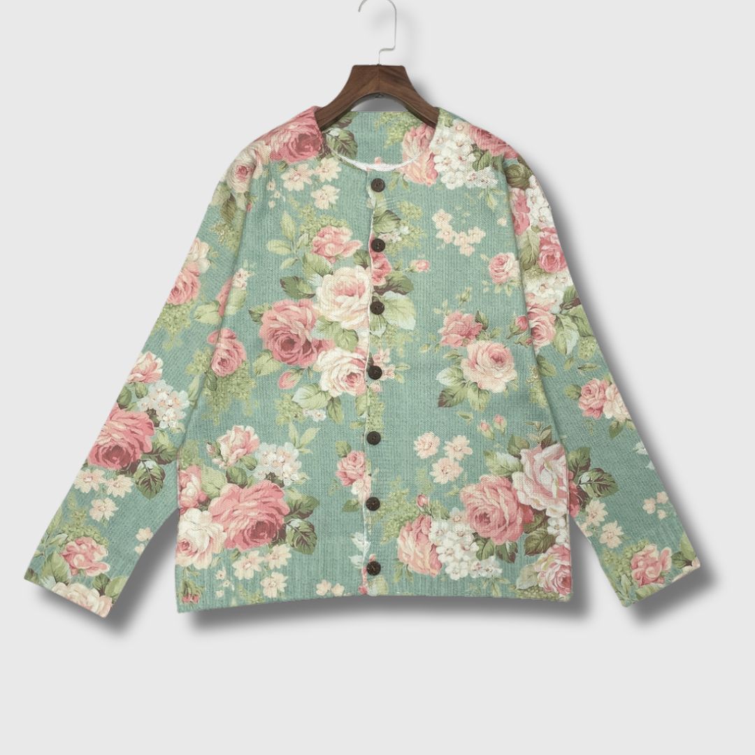 Aurélia – Limited Edition Floral Women's Cardigan