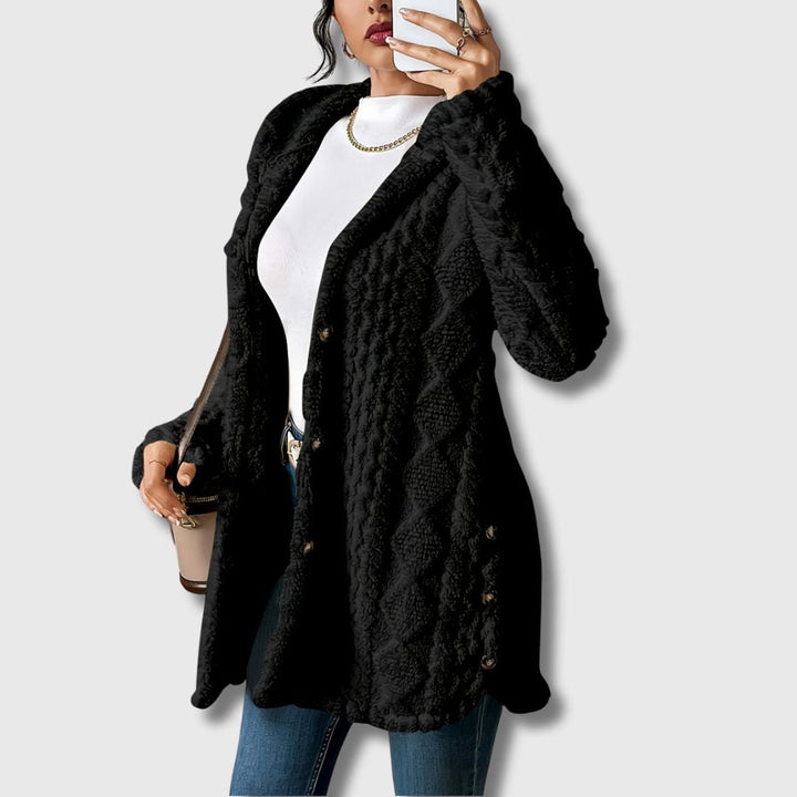 Élodie - Women's Hooded Teddy Coat Limited Edition