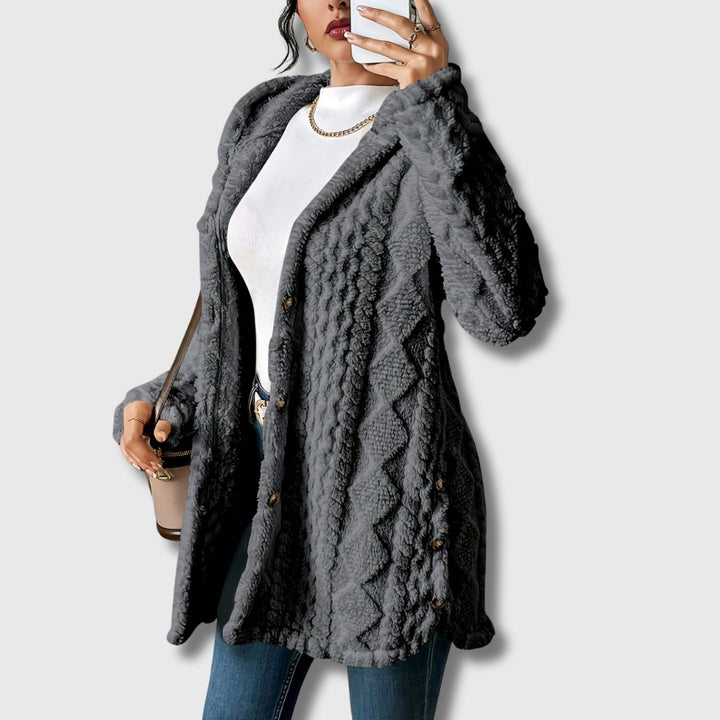 Élodie - Women's Hooded Teddy Coat Limited Edition