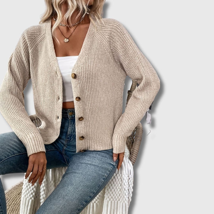 Zoe - Women's Limited Edition Elegant Button-Down Cardigan