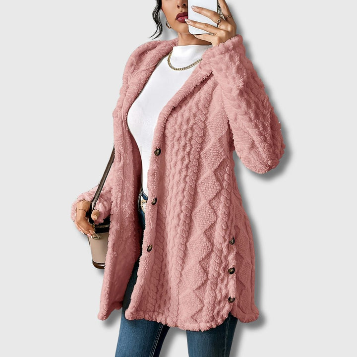 Élodie - Women's Hooded Teddy Coat Limited Edition