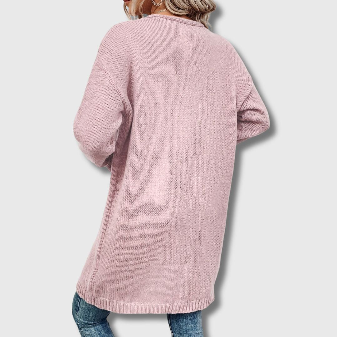 Gaelle - Elegant Long Cardigan for Women