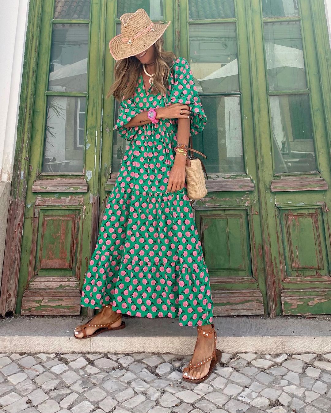 Cath | Playful Floral Summer Dress