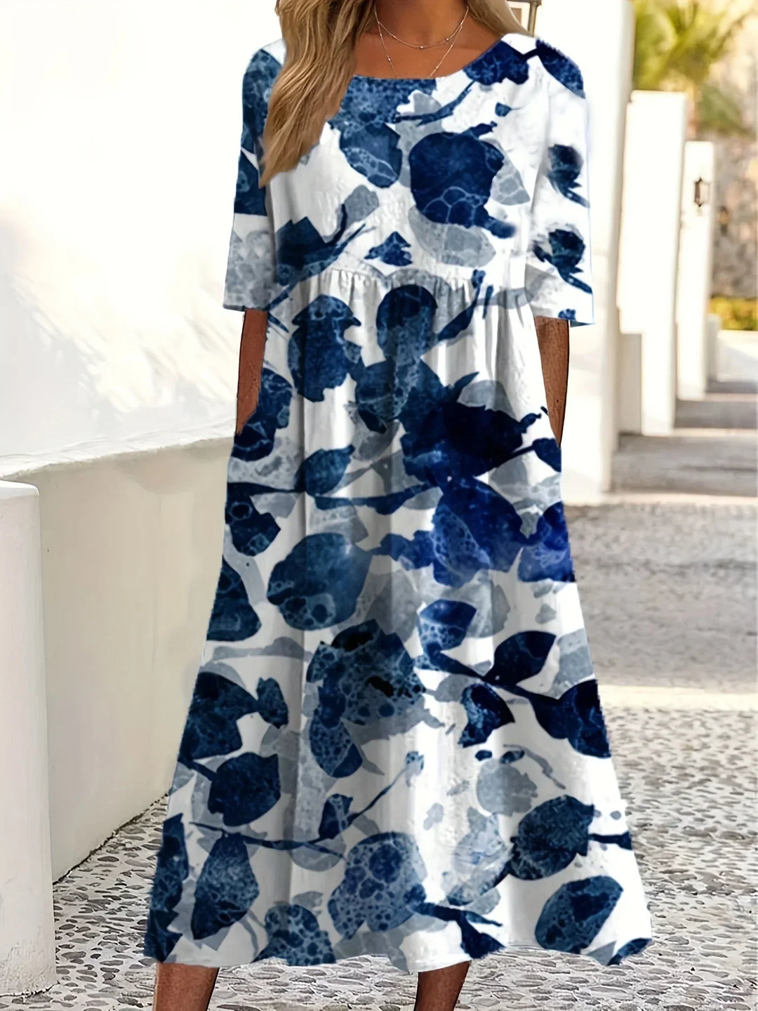 Leah | Soft Floral Dress