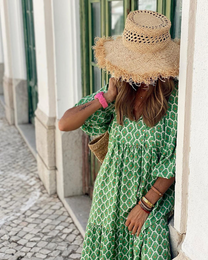 Cath | Playful Floral Summer Dress