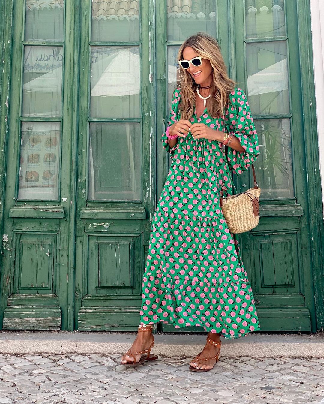 Cath | Playful Floral Summer Dress