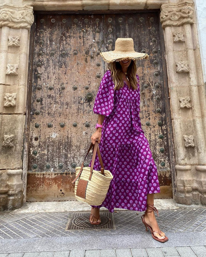 Cath | Playful Floral Summer Dress