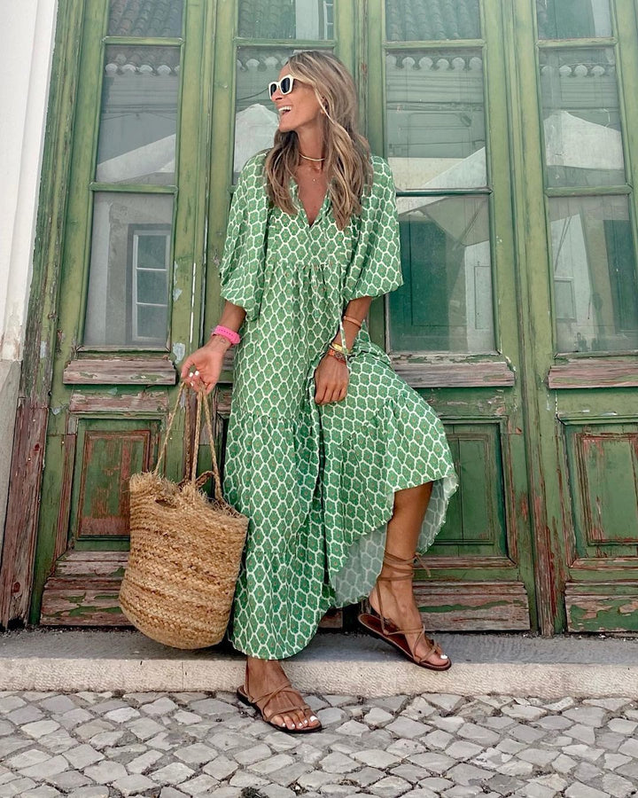 Cath | Playful Floral Summer Dress