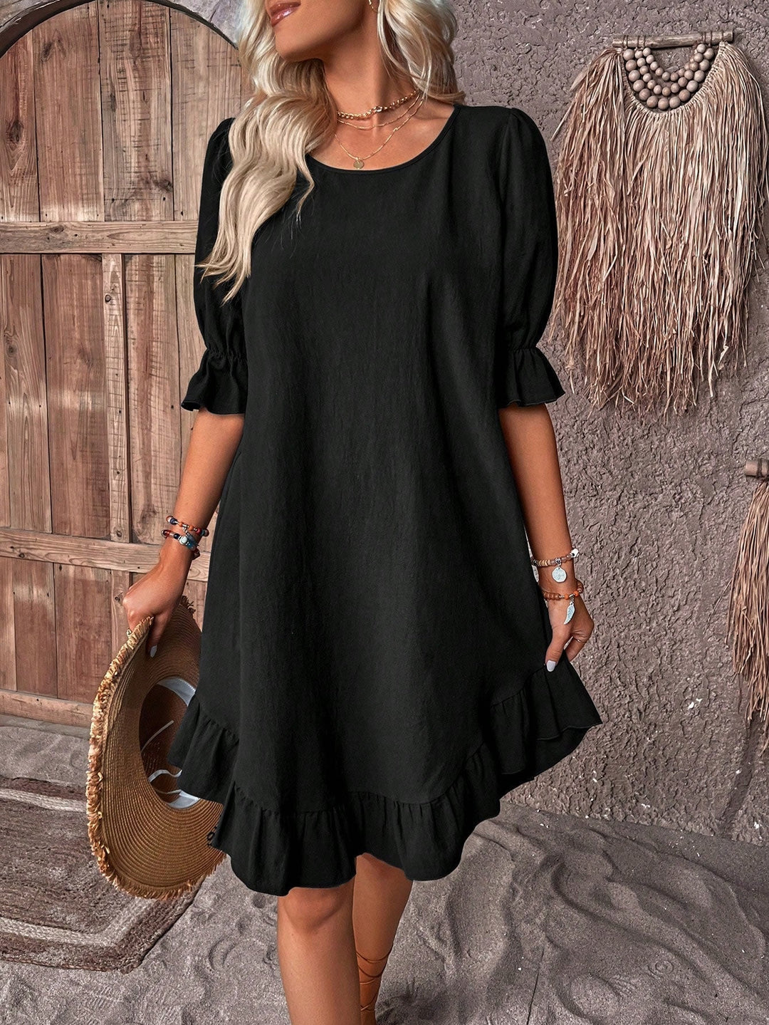 Jedda | Summer dress with ruffles