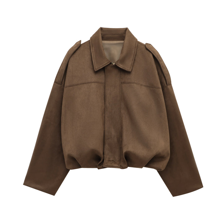 Vivienne | Chic Suede Coat
