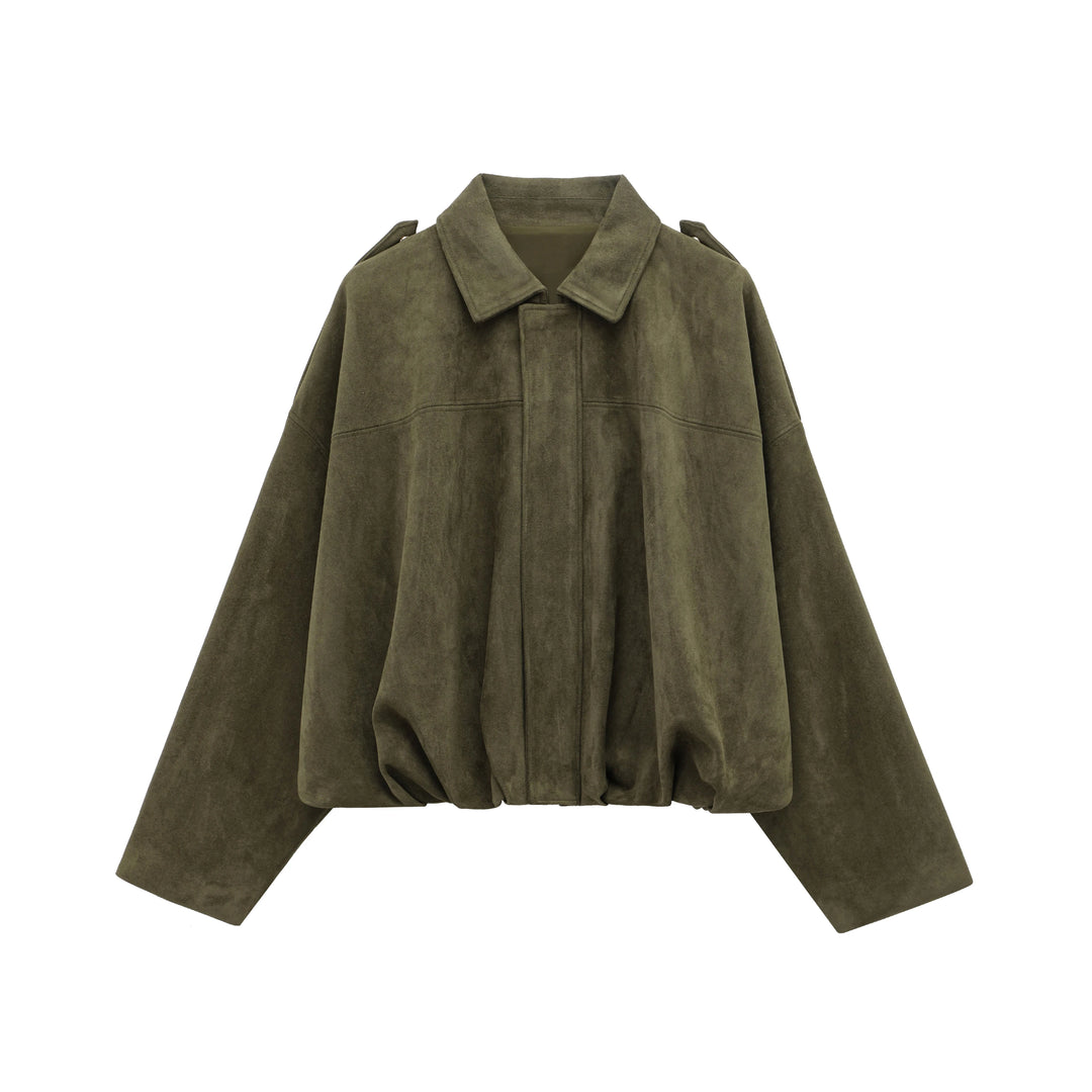 Vivienne | Chic Suede Coat
