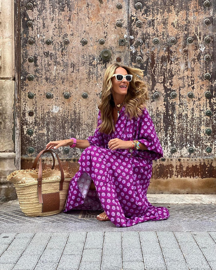 Cath | Playful Floral Summer Dress