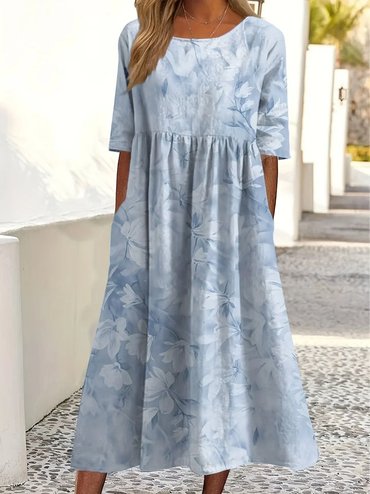 Leah | Soft Floral Dress
