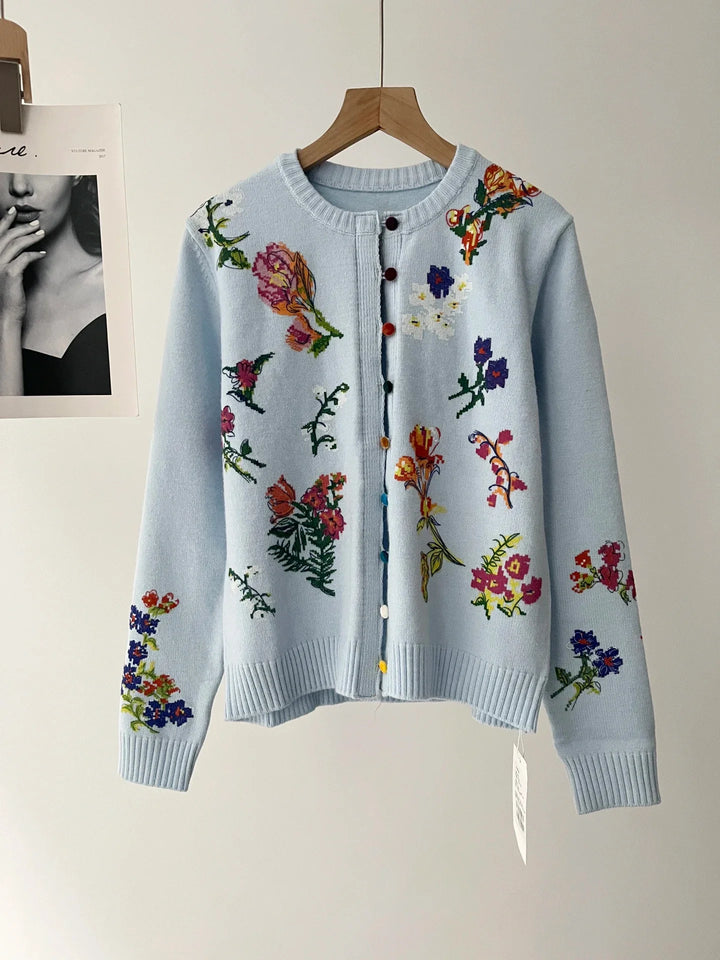 Sahara | Elegant Floral Cardigan
