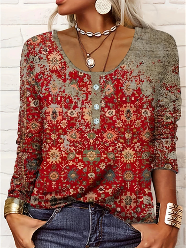 Clara | Autumn Blossom Shirt