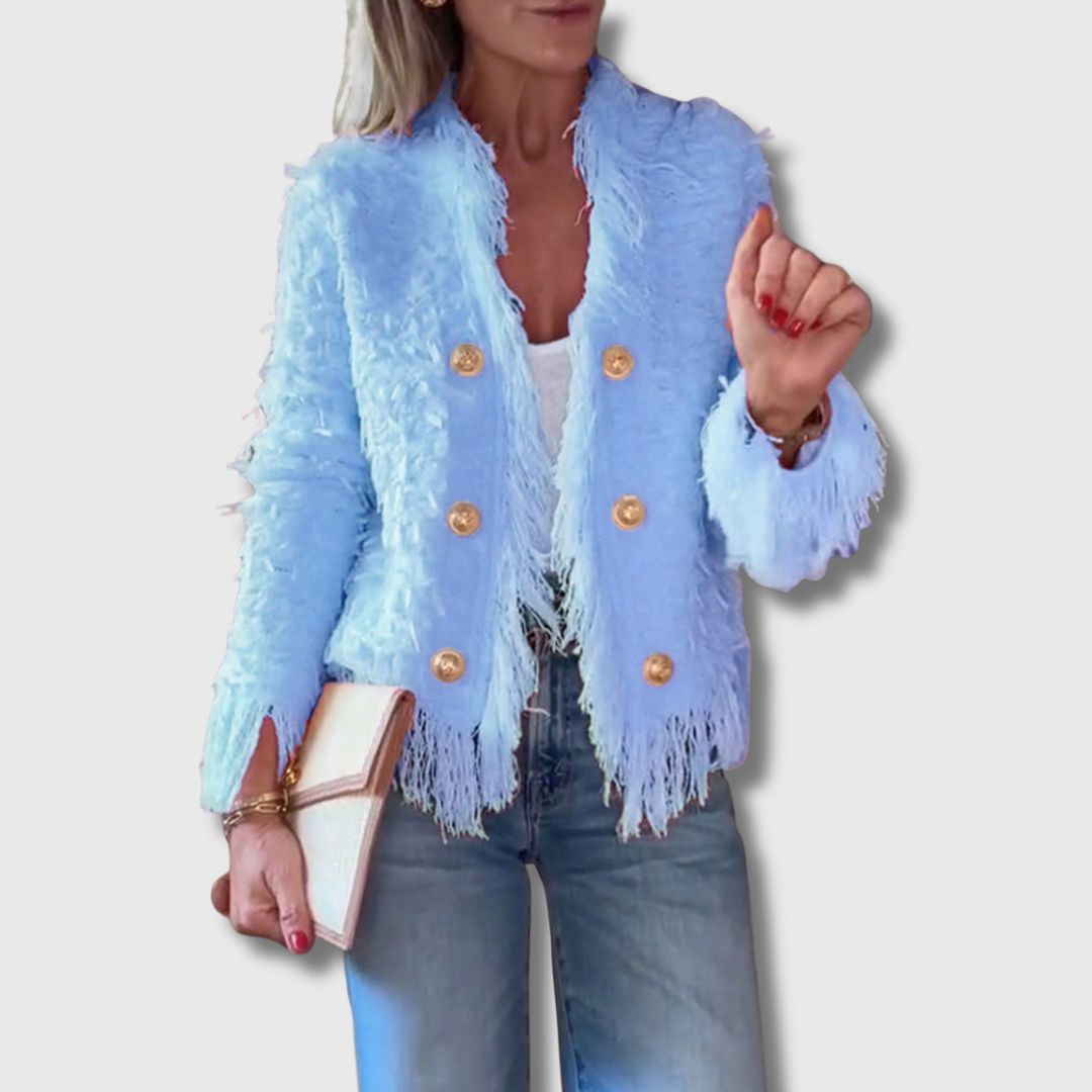 Linda - Casual Fringed Cardigan | Limited Edition