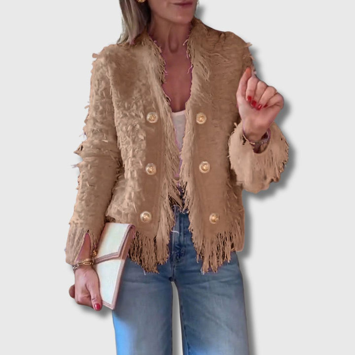 Linda - Casual Fringed Cardigan | Limited Edition
