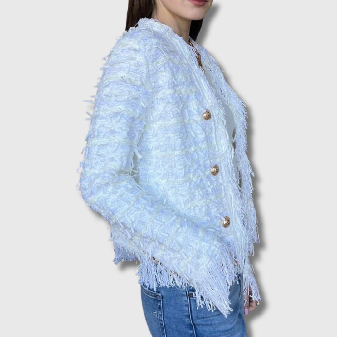 Linda - Casual Fringed Cardigan | Limited Edition