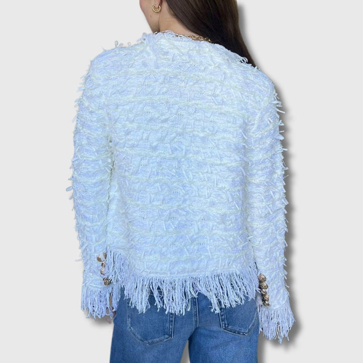 Linda - Casual Fringed Cardigan | Limited Edition