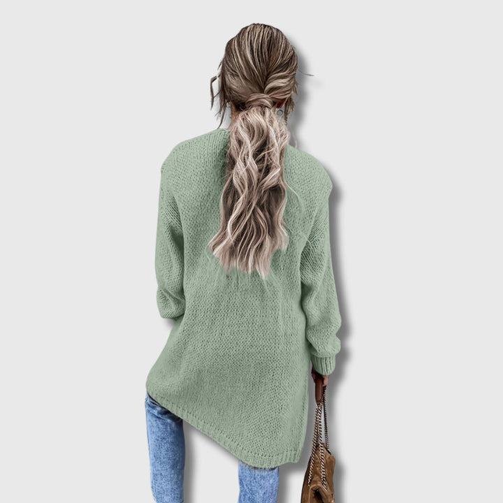 Gaelle - Elegant Long Cardigan for Women