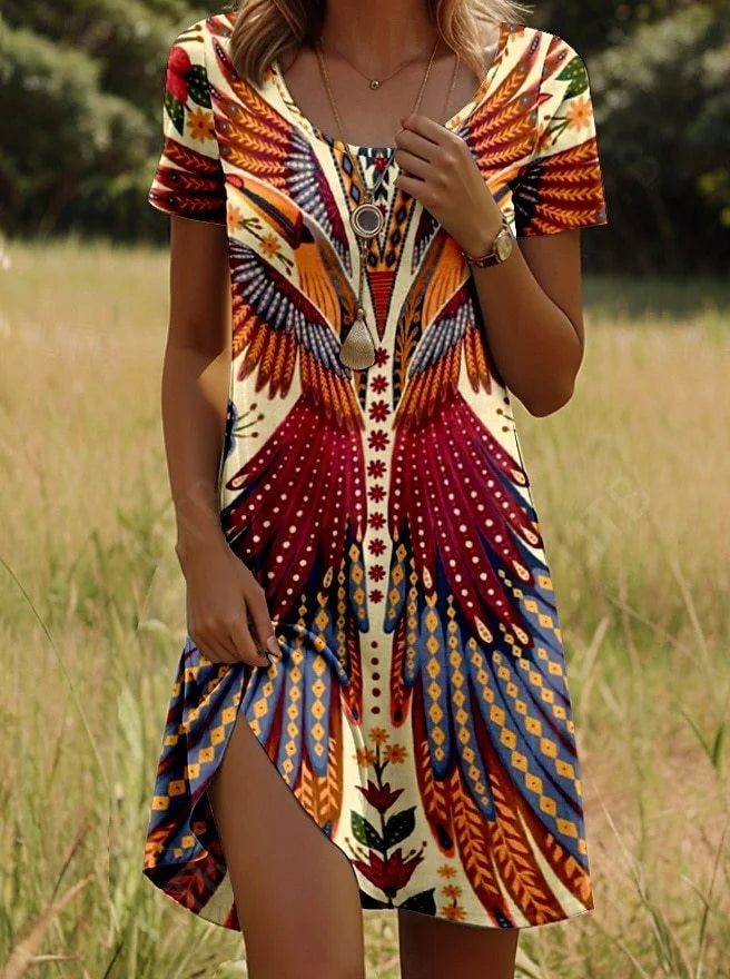 Eliza | Elegant summer dress with flowers