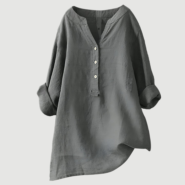Lily | Linen Tunic Top