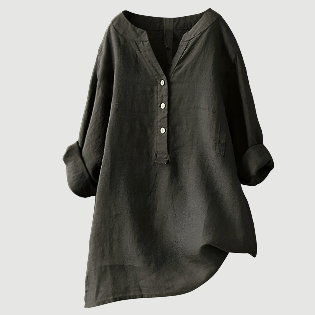 Lily | Linen Tunic Top