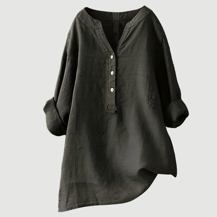 Lily | Linen Tunic Top