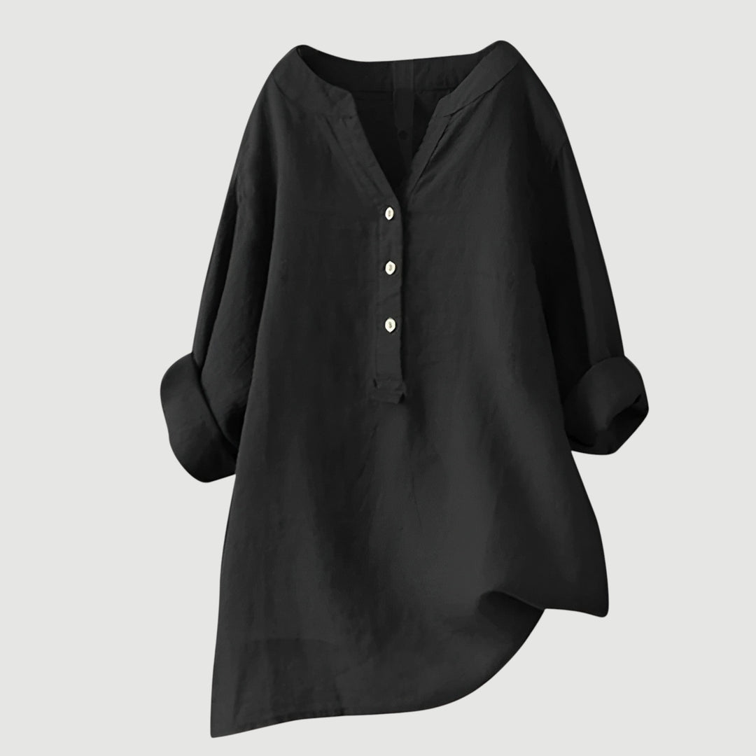 Lily | Linen Tunic Top