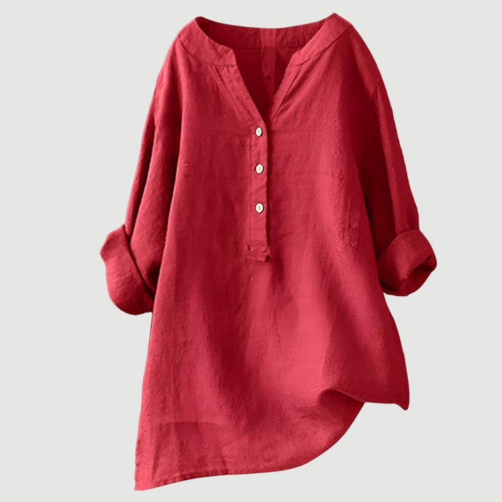 Lily | Linen Tunic Top