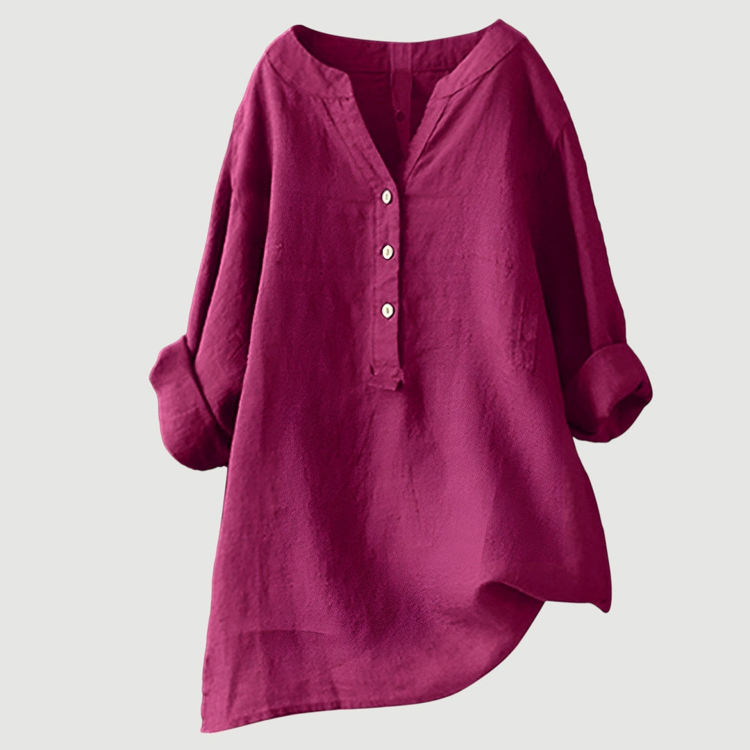 Lily | Linen Tunic Top