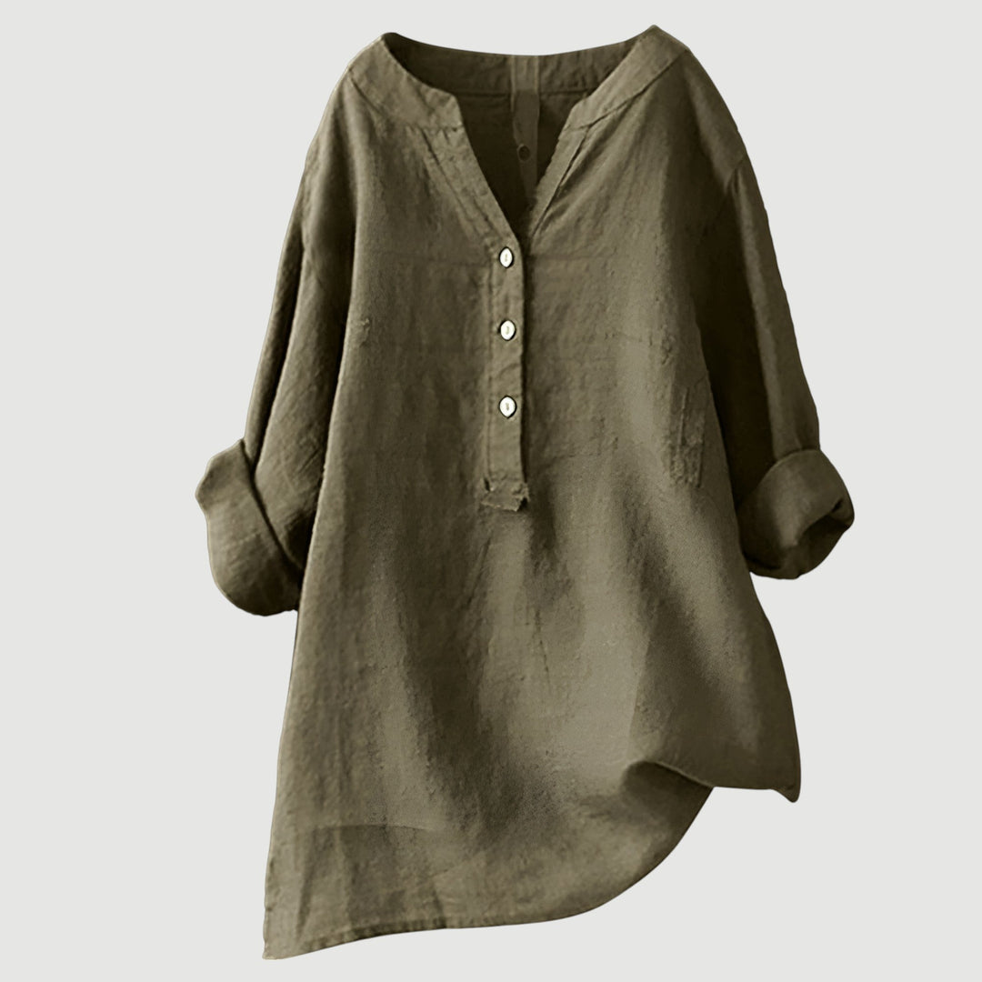 Lily | Linen Tunic Top