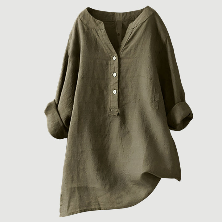 Lily | Linen Tunic Top
