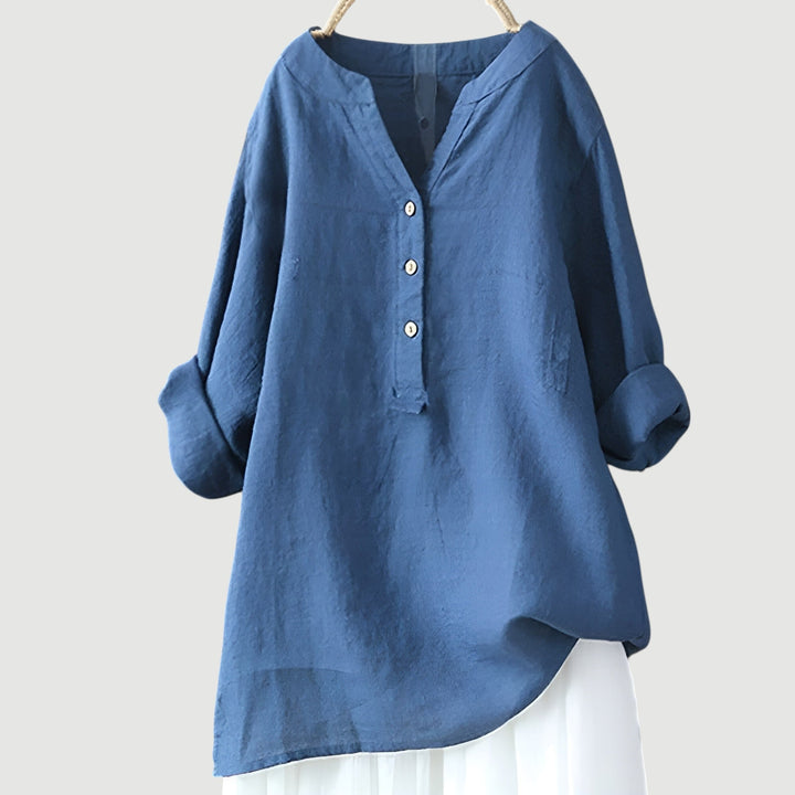 Lily | Linen Tunic Top