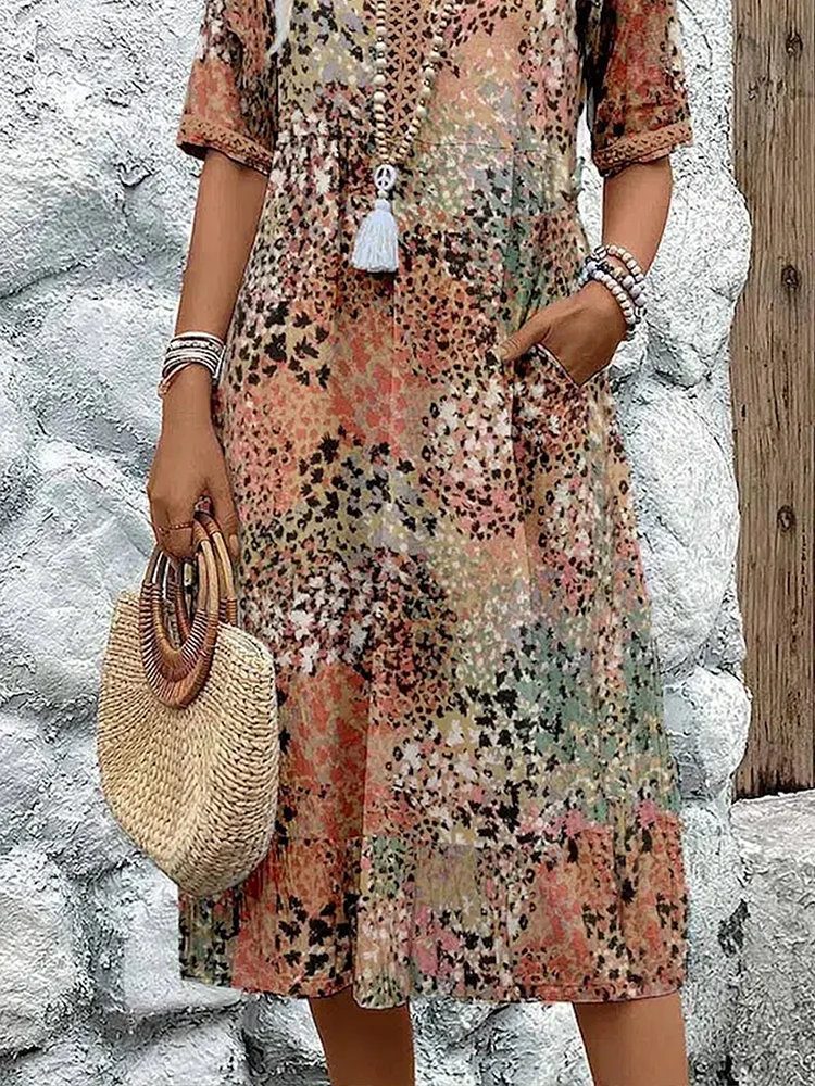 Hazel | Lively Floral Dress