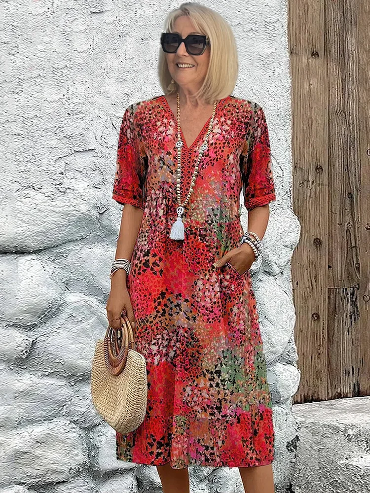 Hazel | Lively Floral Dress