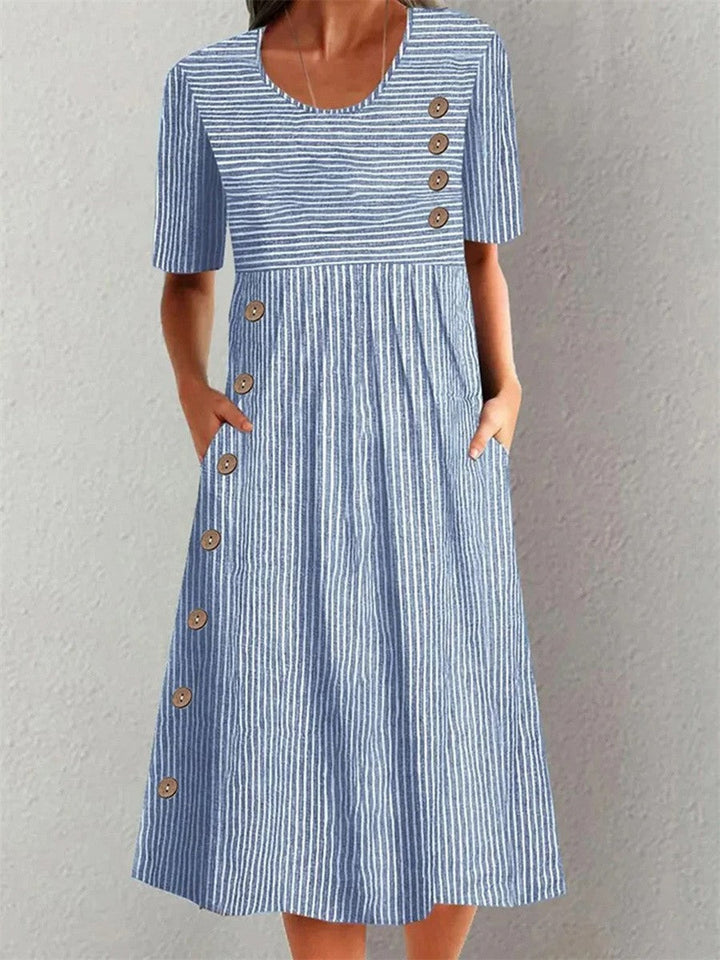 Rhaella | Striped Summer Dress