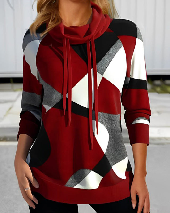 Clara | Colourblock Hoodie Sweater