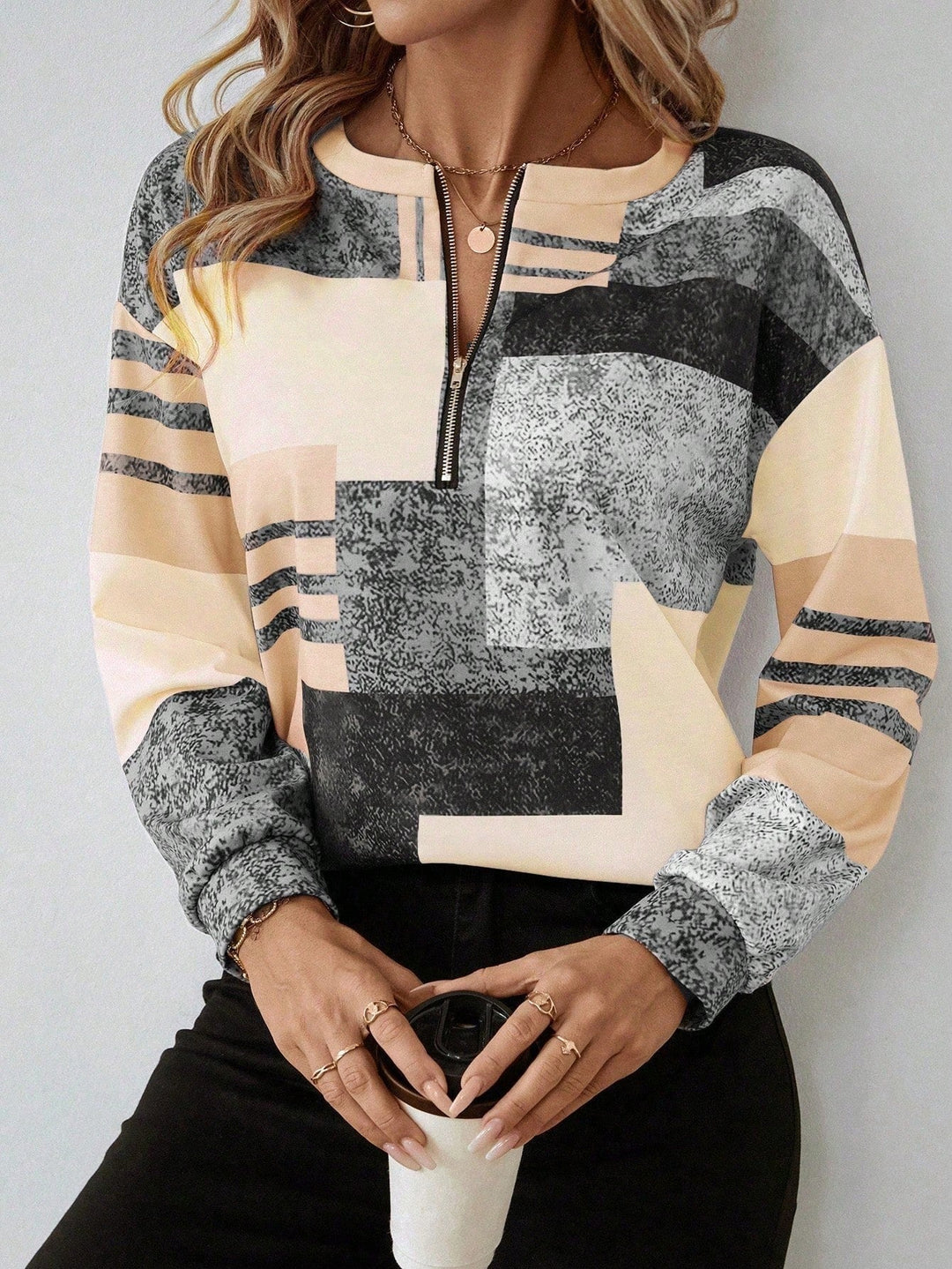 Valmara Pattern Long Sleeve
