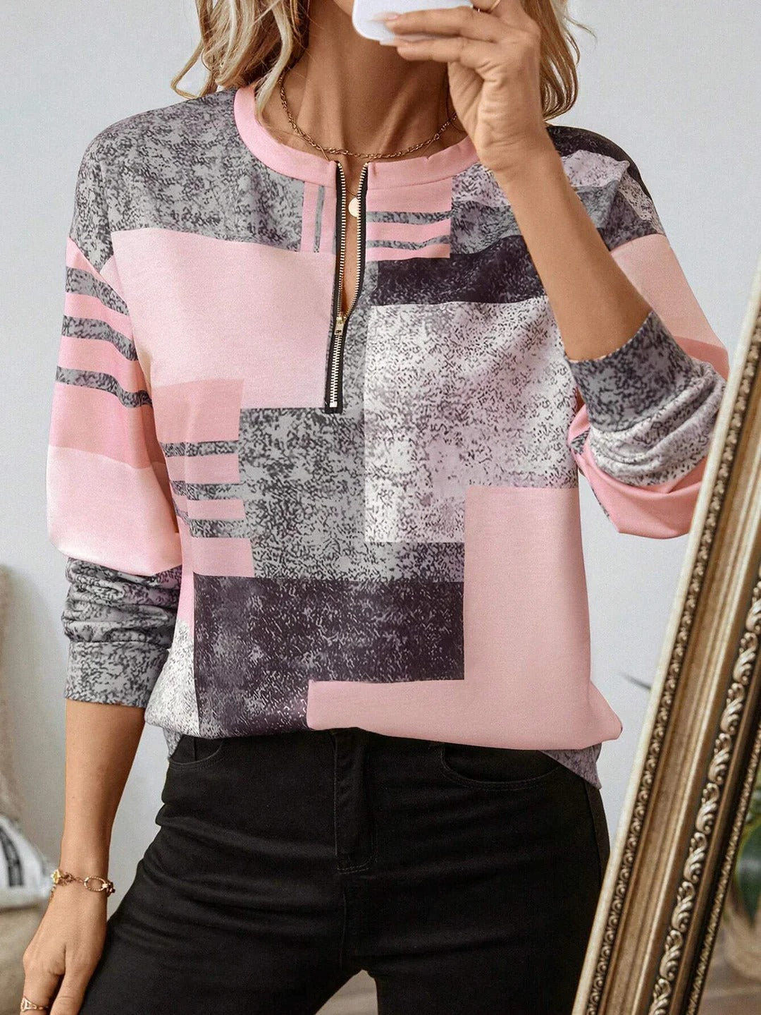 Valmara Pattern Long Sleeve