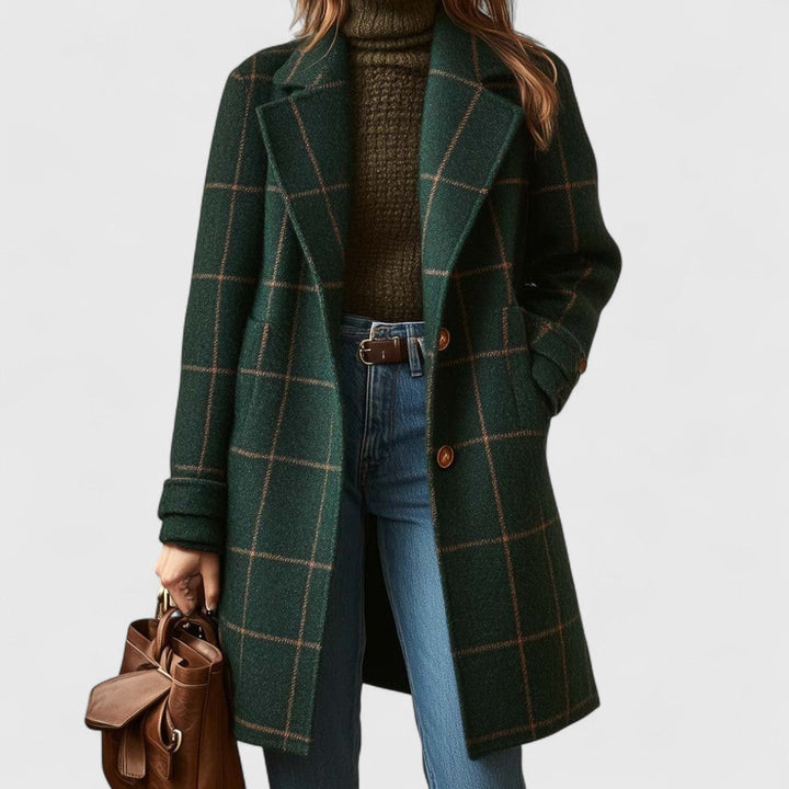 Cindy – Classic Check Coat