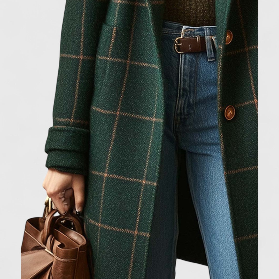 Cindy – Classic Check Coat