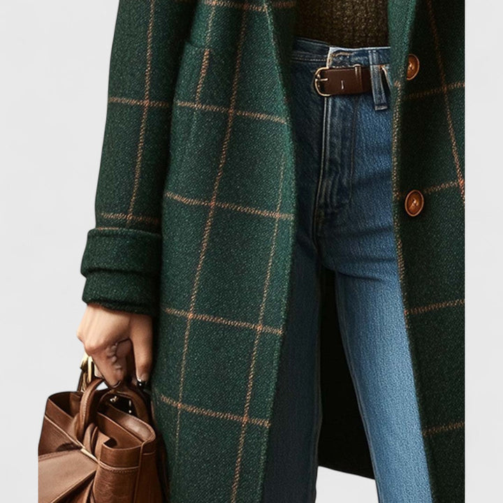 Cindy – Classic Check Coat