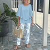 Blue - White
