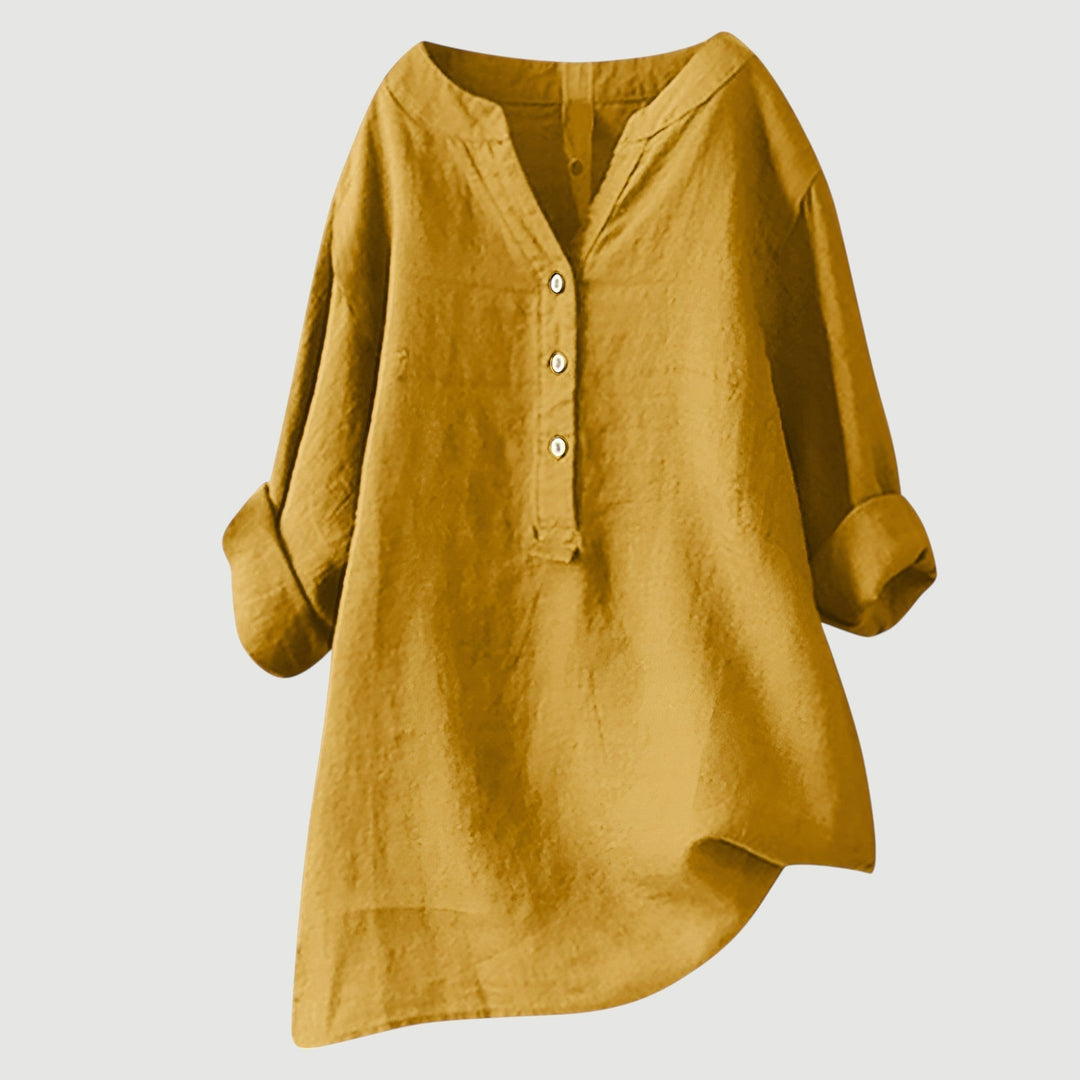 Lily | Linen Tunic Top