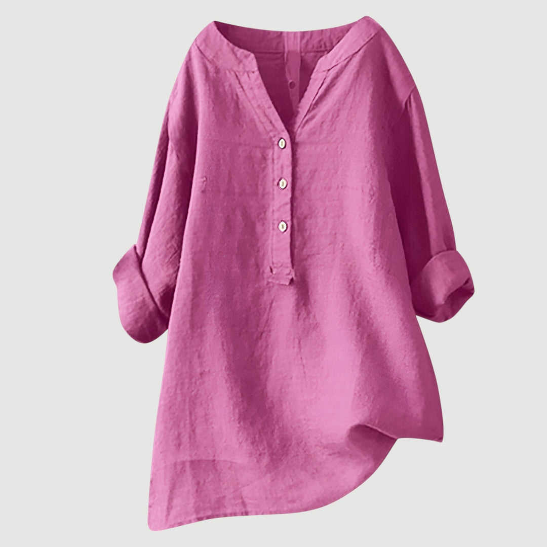 Lily | Linen Tunic Top